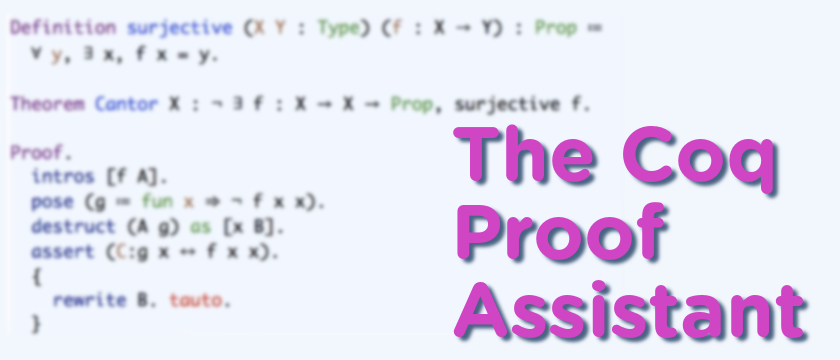 The Coq proof assistant