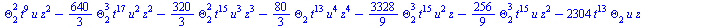 `+`(`-`(`*`(`/`(896, 45), `*`(Theta[6], `*`(Theta[3], `*`(`^`(t, 20)))))), `-`(`*`(`/`(1792, 45), `*`(`^`(Theta[1], 2), `*`(Theta[6], `*`(`^`(t, 19)))))), `-`(`*`(`/`(1792, 45), `*`(Theta[1], `*`(Thet...