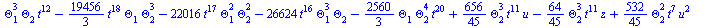 `+`(`-`(`*`(`/`(896, 45), `*`(Theta[6], `*`(Theta[3], `*`(`^`(t, 20)))))), `-`(`*`(`/`(1792, 45), `*`(`^`(Theta[1], 2), `*`(Theta[6], `*`(`^`(t, 19)))))), `-`(`*`(`/`(1792, 45), `*`(Theta[1], `*`(Thet...