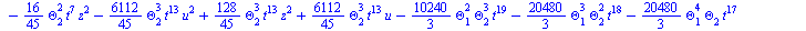 `+`(`-`(`*`(`/`(896, 45), `*`(Theta[6], `*`(Theta[3], `*`(`^`(t, 20)))))), `-`(`*`(`/`(1792, 45), `*`(`^`(Theta[1], 2), `*`(Theta[6], `*`(`^`(t, 19)))))), `-`(`*`(`/`(1792, 45), `*`(Theta[1], `*`(Thet...