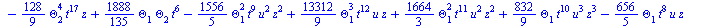 `+`(`-`(`*`(`/`(896, 45), `*`(Theta[6], `*`(Theta[3], `*`(`^`(t, 20)))))), `-`(`*`(`/`(1792, 45), `*`(`^`(Theta[1], 2), `*`(Theta[6], `*`(`^`(t, 19)))))), `-`(`*`(`/`(1792, 45), `*`(Theta[1], `*`(Thet...