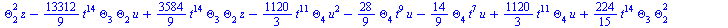 `+`(`-`(`*`(`/`(896, 45), `*`(Theta[6], `*`(Theta[3], `*`(`^`(t, 20)))))), `-`(`*`(`/`(1792, 45), `*`(`^`(Theta[1], 2), `*`(Theta[6], `*`(`^`(t, 19)))))), `-`(`*`(`/`(1792, 45), `*`(Theta[1], `*`(Thet...