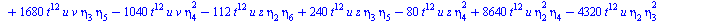 `+`(`-`(`*`(11520, `*`(`^`(t, 14), `*`(`^`(eta[2], 5))))), `-`(`*`(19200, `*`(`^`(t, 14), `*`(`^`(eta[2], 3), `*`(eta[4]))))), `*`(17280, `*`(`^`(t, 14), `*`(`^`(eta[2], 2), `*`(`^`(eta[3], 2))))), `-...