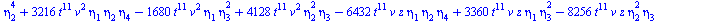 `+`(`-`(`*`(11520, `*`(`^`(t, 14), `*`(`^`(eta[2], 5))))), `-`(`*`(19200, `*`(`^`(t, 14), `*`(`^`(eta[2], 3), `*`(eta[4]))))), `*`(17280, `*`(`^`(t, 14), `*`(`^`(eta[2], 2), `*`(`^`(eta[3], 2))))), `-...