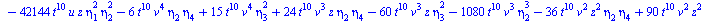 `+`(`-`(`*`(11520, `*`(`^`(t, 14), `*`(`^`(eta[2], 5))))), `-`(`*`(19200, `*`(`^`(t, 14), `*`(`^`(eta[2], 3), `*`(eta[4]))))), `*`(17280, `*`(`^`(t, 14), `*`(`^`(eta[2], 2), `*`(`^`(eta[3], 2))))), `-...