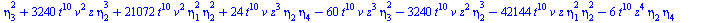 `+`(`-`(`*`(11520, `*`(`^`(t, 14), `*`(`^`(eta[2], 5))))), `-`(`*`(19200, `*`(`^`(t, 14), `*`(`^`(eta[2], 3), `*`(eta[4]))))), `*`(17280, `*`(`^`(t, 14), `*`(`^`(eta[2], 2), `*`(`^`(eta[3], 2))))), `-...