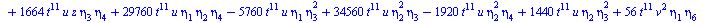 `+`(`-`(`*`(11520, `*`(`^`(t, 14), `*`(`^`(eta[2], 5))))), `-`(`*`(19200, `*`(`^`(t, 14), `*`(`^`(eta[2], 3), `*`(eta[4]))))), `*`(17280, `*`(`^`(t, 14), `*`(`^`(eta[2], 2), `*`(`^`(eta[3], 2))))), `-...