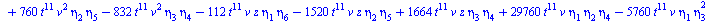 `+`(`-`(`*`(11520, `*`(`^`(t, 14), `*`(`^`(eta[2], 5))))), `-`(`*`(19200, `*`(`^`(t, 14), `*`(`^`(eta[2], 3), `*`(eta[4]))))), `*`(17280, `*`(`^`(t, 14), `*`(`^`(eta[2], 2), `*`(`^`(eta[3], 2))))), `-...