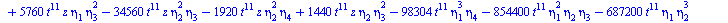 `+`(`-`(`*`(11520, `*`(`^`(t, 14), `*`(`^`(eta[2], 5))))), `-`(`*`(19200, `*`(`^`(t, 14), `*`(`^`(eta[2], 3), `*`(eta[4]))))), `*`(17280, `*`(`^`(t, 14), `*`(`^`(eta[2], 2), `*`(`^`(eta[3], 2))))), `-...