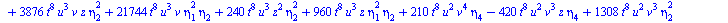 `+`(`-`(`*`(11520, `*`(`^`(t, 14), `*`(`^`(eta[2], 5))))), `-`(`*`(19200, `*`(`^`(t, 14), `*`(`^`(eta[2], 3), `*`(eta[4]))))), `*`(17280, `*`(`^`(t, 14), `*`(`^`(eta[2], 2), `*`(`^`(eta[3], 2))))), `-...