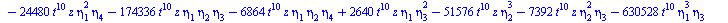 `+`(`-`(`*`(11520, `*`(`^`(t, 14), `*`(`^`(eta[2], 5))))), `-`(`*`(19200, `*`(`^`(t, 14), `*`(`^`(eta[2], 3), `*`(eta[4]))))), `*`(17280, `*`(`^`(t, 14), `*`(`^`(eta[2], 2), `*`(`^`(eta[3], 2))))), `-...