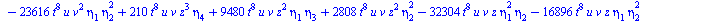 `+`(`-`(`*`(11520, `*`(`^`(t, 14), `*`(`^`(eta[2], 5))))), `-`(`*`(19200, `*`(`^`(t, 14), `*`(`^`(eta[2], 3), `*`(eta[4]))))), `*`(17280, `*`(`^`(t, 14), `*`(`^`(eta[2], 2), `*`(`^`(eta[3], 2))))), `-...