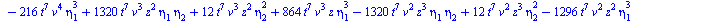 `+`(`-`(`*`(11520, `*`(`^`(t, 14), `*`(`^`(eta[2], 5))))), `-`(`*`(19200, `*`(`^`(t, 14), `*`(`^`(eta[2], 3), `*`(eta[4]))))), `*`(17280, `*`(`^`(t, 14), `*`(`^`(eta[2], 2), `*`(`^`(eta[3], 2))))), `-...