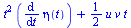 `+`(`*`(`^`(t, 2), `*`(diff(eta(t), t))), `*`(`/`(1, 2), `*`(u, `*`(v, `*`(t)))))