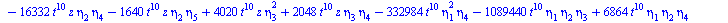 `+`(`-`(`*`(11520, `*`(`^`(t, 14), `*`(`^`(eta[2], 5))))), `-`(`*`(19200, `*`(`^`(t, 14), `*`(`^`(eta[2], 3), `*`(eta[4]))))), `*`(17280, `*`(`^`(t, 14), `*`(`^`(eta[2], 2), `*`(`^`(eta[3], 2))))), `-...