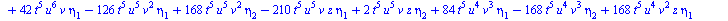 `+`(`-`(`*`(11520, `*`(`^`(t, 14), `*`(`^`(eta[2], 5))))), `-`(`*`(19200, `*`(`^`(t, 14), `*`(`^`(eta[2], 3), `*`(eta[4]))))), `*`(17280, `*`(`^`(t, 14), `*`(`^`(eta[2], 2), `*`(`^`(eta[3], 2))))), `-...