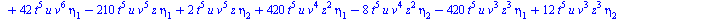 `+`(`-`(`*`(11520, `*`(`^`(t, 14), `*`(`^`(eta[2], 5))))), `-`(`*`(19200, `*`(`^`(t, 14), `*`(`^`(eta[2], 3), `*`(eta[4]))))), `*`(17280, `*`(`^`(t, 14), `*`(`^`(eta[2], 2), `*`(`^`(eta[3], 2))))), `-...