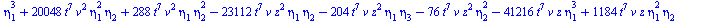 `+`(`-`(`*`(11520, `*`(`^`(t, 14), `*`(`^`(eta[2], 5))))), `-`(`*`(19200, `*`(`^`(t, 14), `*`(`^`(eta[2], 3), `*`(eta[4]))))), `*`(17280, `*`(`^`(t, 14), `*`(`^`(eta[2], 2), `*`(`^`(eta[3], 2))))), `-...