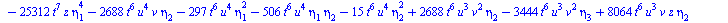 `+`(`-`(`*`(11520, `*`(`^`(t, 14), `*`(`^`(eta[2], 5))))), `-`(`*`(19200, `*`(`^`(t, 14), `*`(`^`(eta[2], 3), `*`(eta[4]))))), `*`(17280, `*`(`^`(t, 14), `*`(`^`(eta[2], 2), `*`(`^`(eta[3], 2))))), `-...