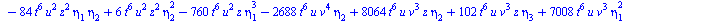 `+`(`-`(`*`(11520, `*`(`^`(t, 14), `*`(`^`(eta[2], 5))))), `-`(`*`(19200, `*`(`^`(t, 14), `*`(`^`(eta[2], 3), `*`(eta[4]))))), `*`(17280, `*`(`^`(t, 14), `*`(`^`(eta[2], 2), `*`(`^`(eta[3], 2))))), `-...