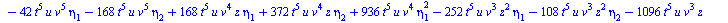 `+`(`-`(`*`(11520, `*`(`^`(t, 14), `*`(`^`(eta[2], 5))))), `-`(`*`(19200, `*`(`^`(t, 14), `*`(`^`(eta[2], 3), `*`(eta[4]))))), `*`(17280, `*`(`^`(t, 14), `*`(`^`(eta[2], 2), `*`(`^`(eta[3], 2))))), `-...