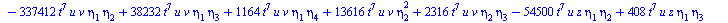 `+`(`-`(`*`(11520, `*`(`^`(t, 14), `*`(`^`(eta[2], 5))))), `-`(`*`(19200, `*`(`^`(t, 14), `*`(`^`(eta[2], 3), `*`(eta[4]))))), `*`(17280, `*`(`^`(t, 14), `*`(`^`(eta[2], 2), `*`(`^`(eta[3], 2))))), `-...