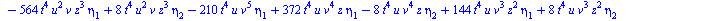 `+`(`-`(`*`(11520, `*`(`^`(t, 14), `*`(`^`(eta[2], 5))))), `-`(`*`(19200, `*`(`^`(t, 14), `*`(`^`(eta[2], 3), `*`(eta[4]))))), `*`(17280, `*`(`^`(t, 14), `*`(`^`(eta[2], 2), `*`(`^`(eta[3], 2))))), `-...