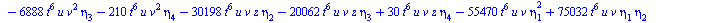 `+`(`-`(`*`(11520, `*`(`^`(t, 14), `*`(`^`(eta[2], 5))))), `-`(`*`(19200, `*`(`^`(t, 14), `*`(`^`(eta[2], 3), `*`(eta[4]))))), `*`(17280, `*`(`^`(t, 14), `*`(`^`(eta[2], 2), `*`(`^`(eta[3], 2))))), `-...