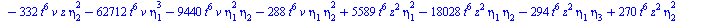 `+`(`-`(`*`(11520, `*`(`^`(t, 14), `*`(`^`(eta[2], 5))))), `-`(`*`(19200, `*`(`^`(t, 14), `*`(`^`(eta[2], 3), `*`(eta[4]))))), `*`(17280, `*`(`^`(t, 14), `*`(`^`(eta[2], 2), `*`(`^`(eta[3], 2))))), `-...