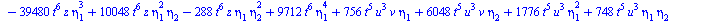 `+`(`-`(`*`(11520, `*`(`^`(t, 14), `*`(`^`(eta[2], 5))))), `-`(`*`(19200, `*`(`^`(t, 14), `*`(`^`(eta[2], 3), `*`(eta[4]))))), `*`(17280, `*`(`^`(t, 14), `*`(`^`(eta[2], 2), `*`(`^`(eta[3], 2))))), `-...