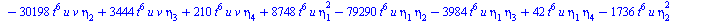 `+`(`-`(`*`(11520, `*`(`^`(t, 14), `*`(`^`(eta[2], 5))))), `-`(`*`(19200, `*`(`^`(t, 14), `*`(`^`(eta[2], 3), `*`(eta[4]))))), `*`(17280, `*`(`^`(t, 14), `*`(`^`(eta[2], 2), `*`(`^`(eta[3], 2))))), `-...