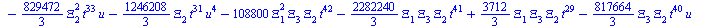 `+`(`-`(`*`(`/`(128, 3), `*`(`^`(Xi[4], 2), `*`(`^`(t, 43), `*`(u))))), `-`(`*`(`/`(10240, 9), `*`(Xi[4], `*`(`^`(t, 39), `*`(`^`(u, 6)))))), `-`(`*`(`/`(10240, 3), `*`(Xi[4], `*`(`^`(t, 39), `*`(`^`(...