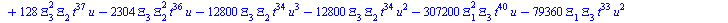 `+`(`-`(`*`(`/`(128, 3), `*`(`^`(Xi[4], 2), `*`(`^`(t, 43), `*`(u))))), `-`(`*`(`/`(10240, 9), `*`(Xi[4], `*`(`^`(t, 39), `*`(`^`(u, 6)))))), `-`(`*`(`/`(10240, 3), `*`(Xi[4], `*`(`^`(t, 39), `*`(`^`(...