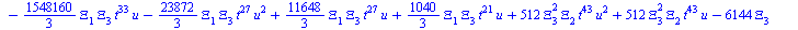 `+`(`-`(`*`(`/`(128, 3), `*`(`^`(Xi[4], 2), `*`(`^`(t, 43), `*`(u))))), `-`(`*`(`/`(10240, 9), `*`(Xi[4], `*`(`^`(t, 39), `*`(`^`(u, 6)))))), `-`(`*`(`/`(10240, 3), `*`(Xi[4], `*`(`^`(t, 39), `*`(`^`(...