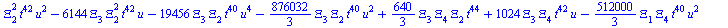 `+`(`-`(`*`(`/`(128, 3), `*`(`^`(Xi[4], 2), `*`(`^`(t, 43), `*`(u))))), `-`(`*`(`/`(10240, 9), `*`(Xi[4], `*`(`^`(t, 39), `*`(`^`(u, 6)))))), `-`(`*`(`/`(10240, 3), `*`(Xi[4], `*`(`^`(t, 39), `*`(`^`(...