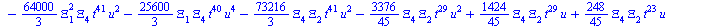 `+`(`-`(`*`(`/`(128, 3), `*`(`^`(Xi[4], 2), `*`(`^`(t, 43), `*`(u))))), `-`(`*`(`/`(10240, 9), `*`(Xi[4], `*`(`^`(t, 39), `*`(`^`(u, 6)))))), `-`(`*`(`/`(10240, 3), `*`(Xi[4], `*`(`^`(t, 39), `*`(`^`(...