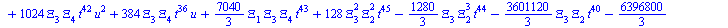 `+`(`-`(`*`(`/`(128, 3), `*`(`^`(Xi[4], 2), `*`(`^`(t, 43), `*`(u))))), `-`(`*`(`/`(10240, 9), `*`(Xi[4], `*`(`^`(t, 39), `*`(`^`(u, 6)))))), `-`(`*`(`/`(10240, 3), `*`(Xi[4], `*`(`^`(t, 39), `*`(`^`(...