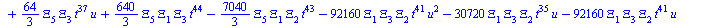 `+`(`-`(`*`(`/`(128, 3), `*`(`^`(Xi[4], 2), `*`(`^`(t, 43), `*`(u))))), `-`(`*`(`/`(10240, 9), `*`(Xi[4], `*`(`^`(t, 39), `*`(`^`(u, 6)))))), `-`(`*`(`/`(10240, 3), `*`(Xi[4], `*`(`^`(t, 39), `*`(`^`(...