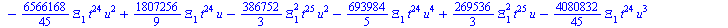 `+`(`-`(`*`(`/`(128, 3), `*`(`^`(Xi[4], 2), `*`(`^`(t, 43), `*`(u))))), `-`(`*`(`/`(10240, 9), `*`(Xi[4], `*`(`^`(t, 39), `*`(`^`(u, 6)))))), `-`(`*`(`/`(10240, 3), `*`(Xi[4], `*`(`^`(t, 39), `*`(`^`(...