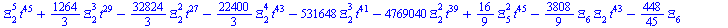 `+`(`-`(`*`(`/`(128, 3), `*`(`^`(Xi[4], 2), `*`(`^`(t, 43), `*`(u))))), `-`(`*`(`/`(10240, 9), `*`(Xi[4], `*`(`^`(t, 39), `*`(`^`(u, 6)))))), `-`(`*`(`/`(10240, 3), `*`(Xi[4], `*`(`^`(t, 39), `*`(`^`(...