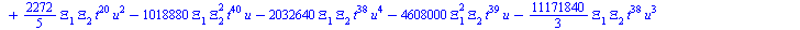 `+`(`-`(`*`(`/`(128, 3), `*`(`^`(Xi[4], 2), `*`(`^`(t, 43), `*`(u))))), `-`(`*`(`/`(10240, 9), `*`(Xi[4], `*`(`^`(t, 39), `*`(`^`(u, 6)))))), `-`(`*`(`/`(10240, 3), `*`(Xi[4], `*`(`^`(t, 39), `*`(`^`(...