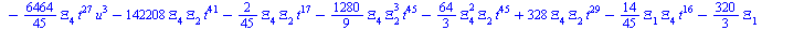 `+`(`-`(`*`(`/`(128, 3), `*`(`^`(Xi[4], 2), `*`(`^`(t, 43), `*`(u))))), `-`(`*`(`/`(10240, 9), `*`(Xi[4], `*`(`^`(t, 39), `*`(`^`(u, 6)))))), `-`(`*`(`/`(10240, 3), `*`(Xi[4], `*`(`^`(t, 39), `*`(`^`(...