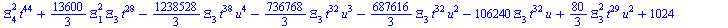 `+`(`-`(`*`(`/`(128, 3), `*`(`^`(Xi[4], 2), `*`(`^`(t, 43), `*`(u))))), `-`(`*`(`/`(10240, 9), `*`(Xi[4], `*`(`^`(t, 39), `*`(`^`(u, 6)))))), `-`(`*`(`/`(10240, 3), `*`(Xi[4], `*`(`^`(t, 39), `*`(`^`(...