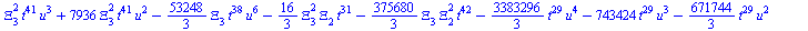 `+`(`-`(`*`(`/`(128, 3), `*`(`^`(Xi[4], 2), `*`(`^`(t, 43), `*`(u))))), `-`(`*`(`/`(10240, 9), `*`(Xi[4], `*`(`^`(t, 39), `*`(`^`(u, 6)))))), `-`(`*`(`/`(10240, 3), `*`(Xi[4], `*`(`^`(t, 39), `*`(`^`(...