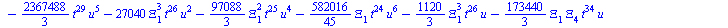 `+`(`-`(`*`(`/`(128, 3), `*`(`^`(Xi[4], 2), `*`(`^`(t, 43), `*`(u))))), `-`(`*`(`/`(10240, 9), `*`(Xi[4], `*`(`^`(t, 39), `*`(`^`(u, 6)))))), `-`(`*`(`/`(10240, 3), `*`(Xi[4], `*`(`^`(t, 39), `*`(`^`(...