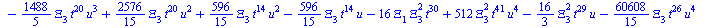 `+`(`-`(`*`(`/`(128, 3), `*`(`^`(Xi[4], 2), `*`(`^`(t, 43), `*`(u))))), `-`(`*`(`/`(10240, 9), `*`(Xi[4], `*`(`^`(t, 39), `*`(`^`(u, 6)))))), `-`(`*`(`/`(10240, 3), `*`(Xi[4], `*`(`^`(t, 39), `*`(`^`(...